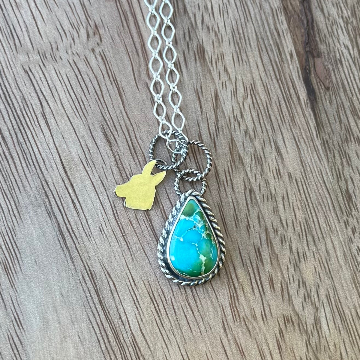 Sonoran Gold Donkey Head Necklace