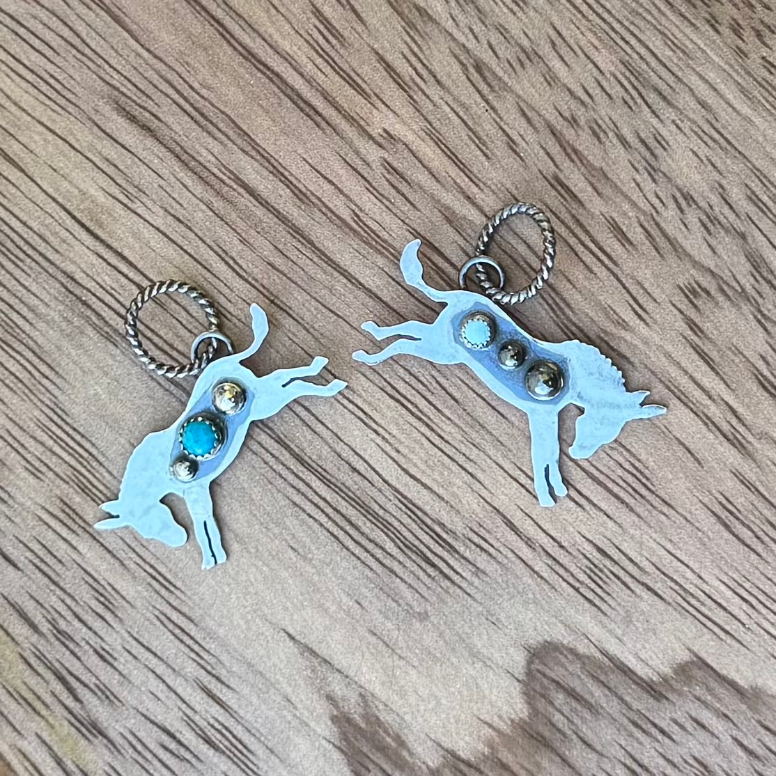 Small Broncy Donkey Pendant