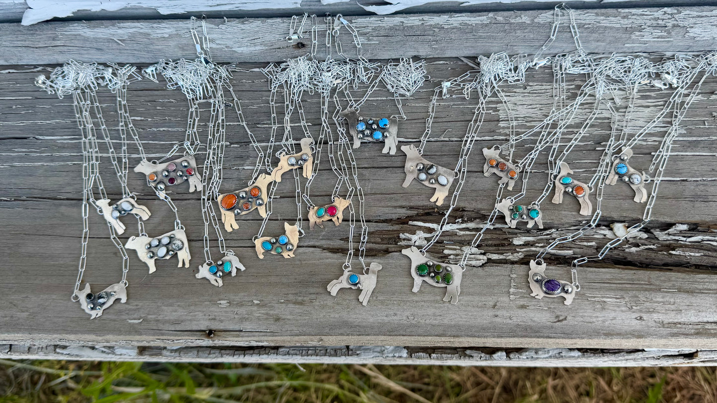 Small Critter Cutout Necklace
