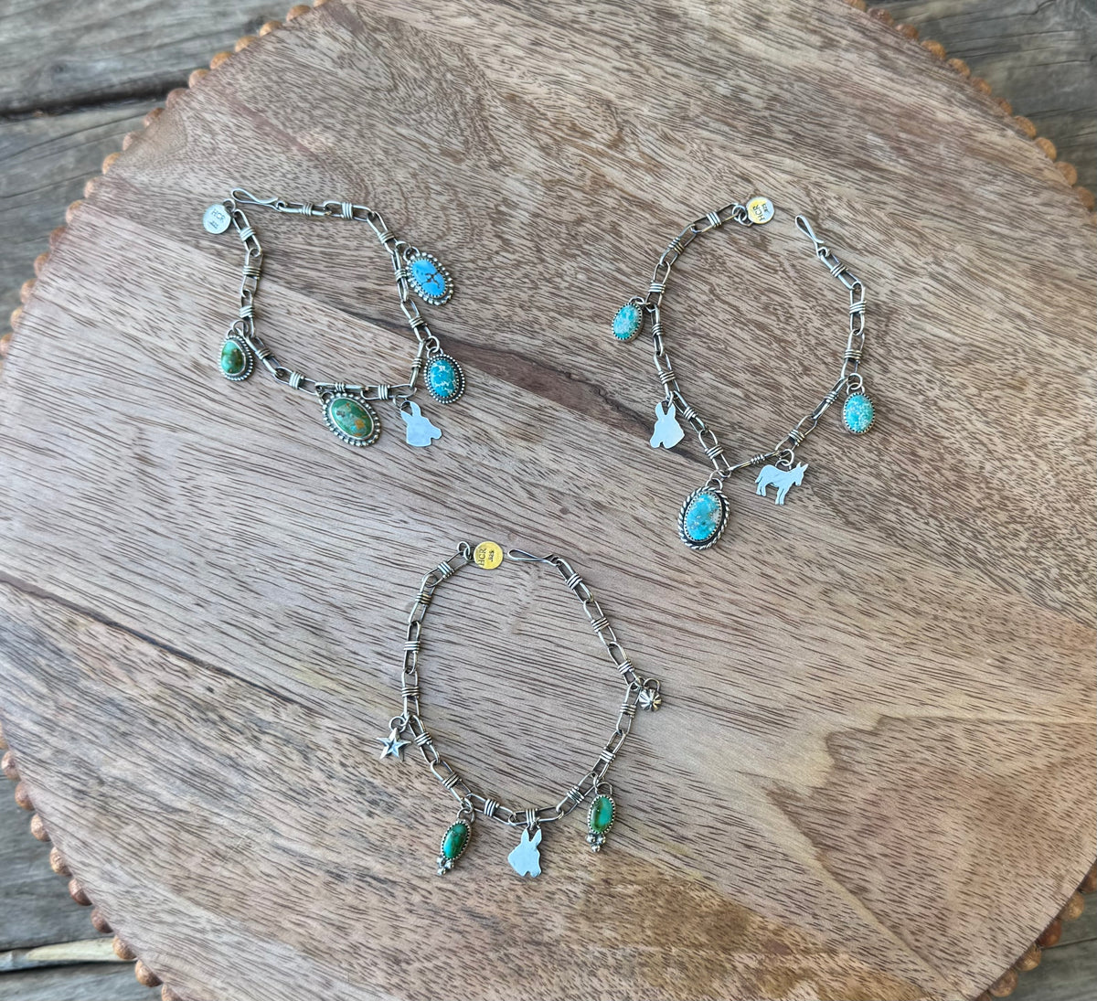 Broncy Donkey Charm Bracelet