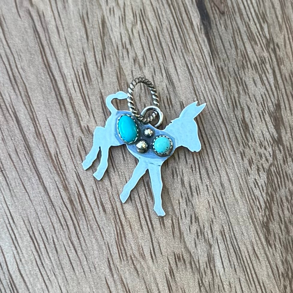 Small Baby Broncy Donkey Pendant