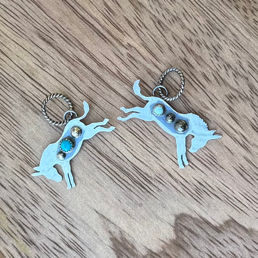Small Broncy Donkey Pendant