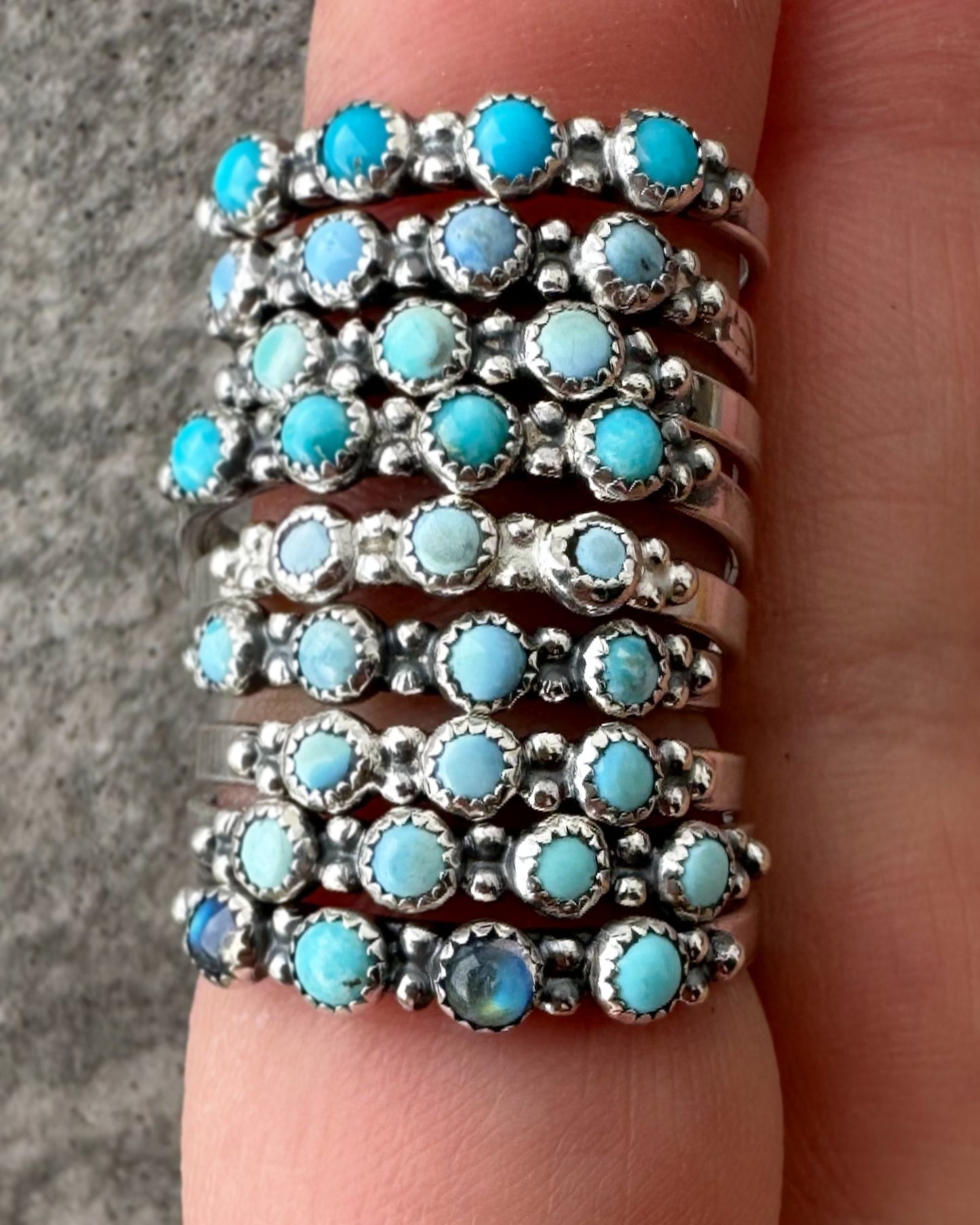 Turquoise Stacker Ring