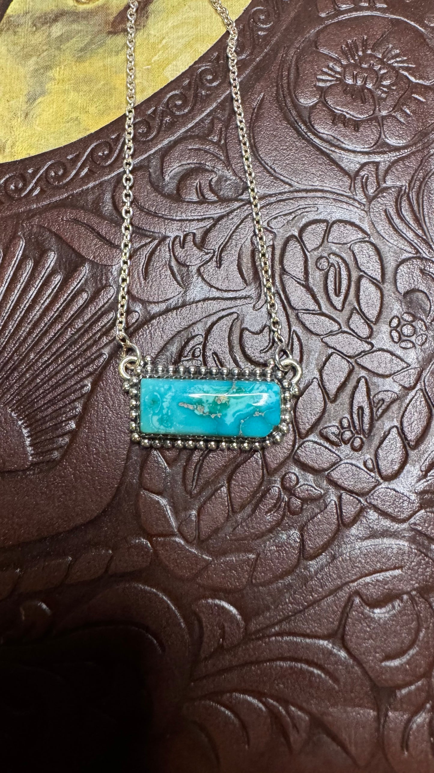 Emerald Valley Bar Necklace