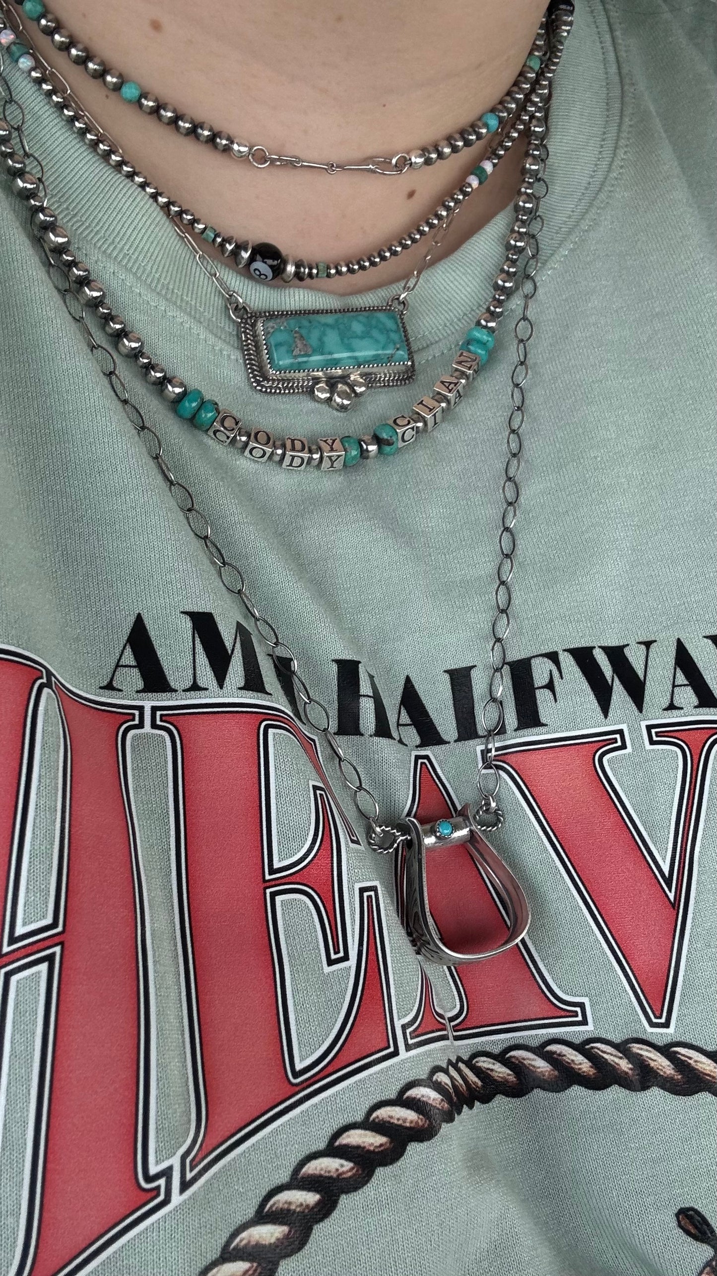 Stirrup Necklace