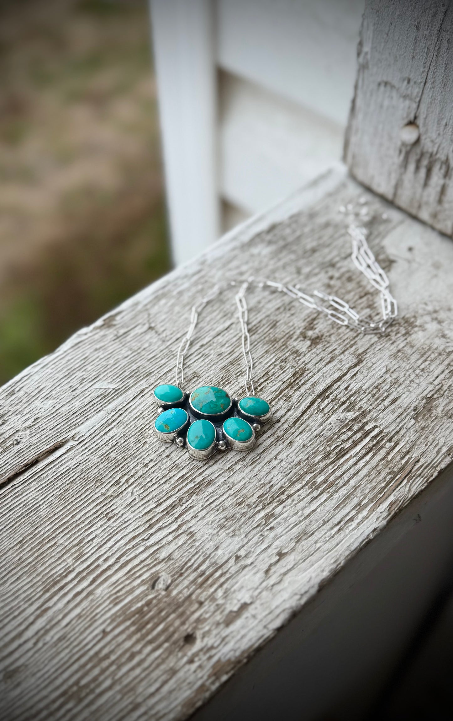 Royston 1/2 Cluster Necklace