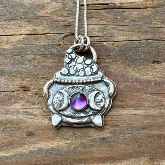 Witches Cauldron Mini Pendant