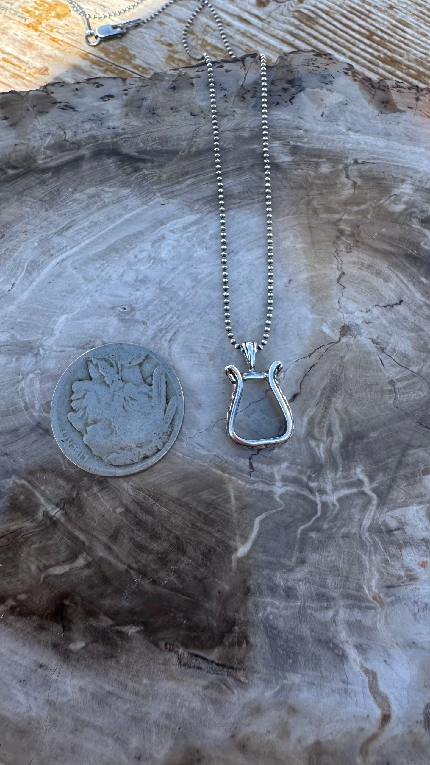 MINI Stirrup Necklace
