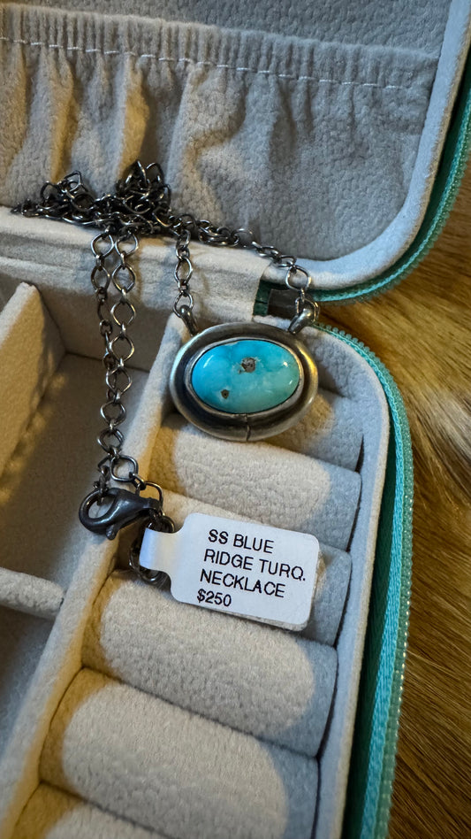 Blue Ridge Bar Necklace