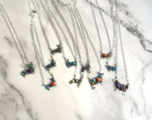 Made to order animal cut out necklace