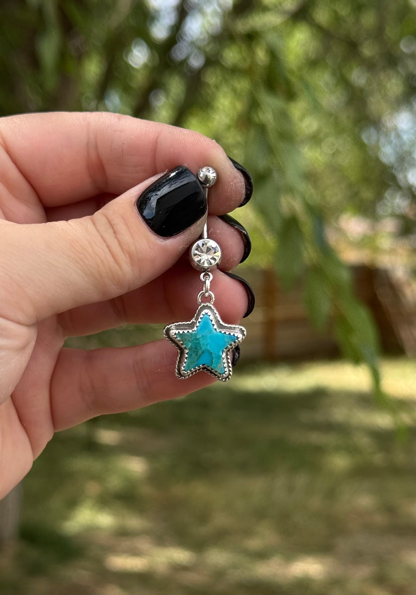 Star Spangled Belly Ring