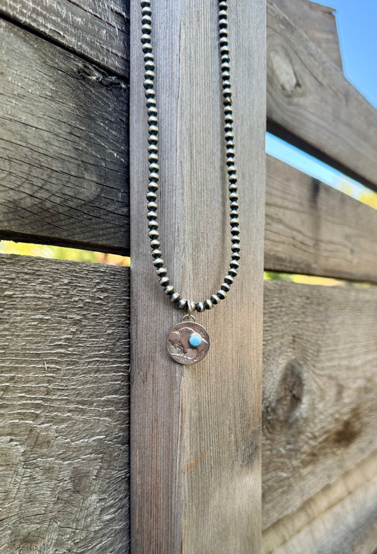 Buffalo Nickel Pendant