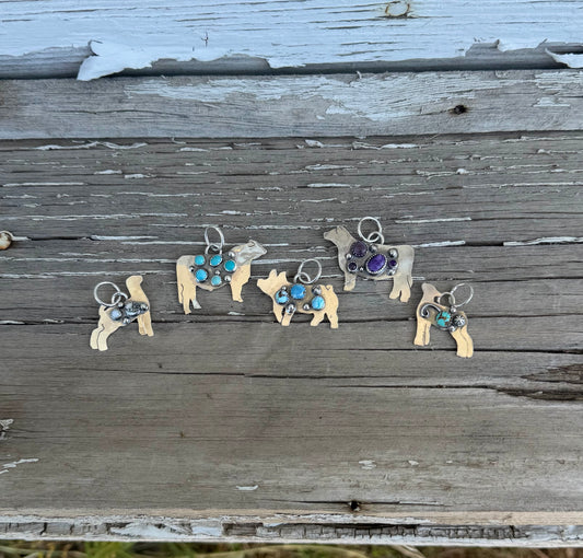 Large Critter Cutout Pendant