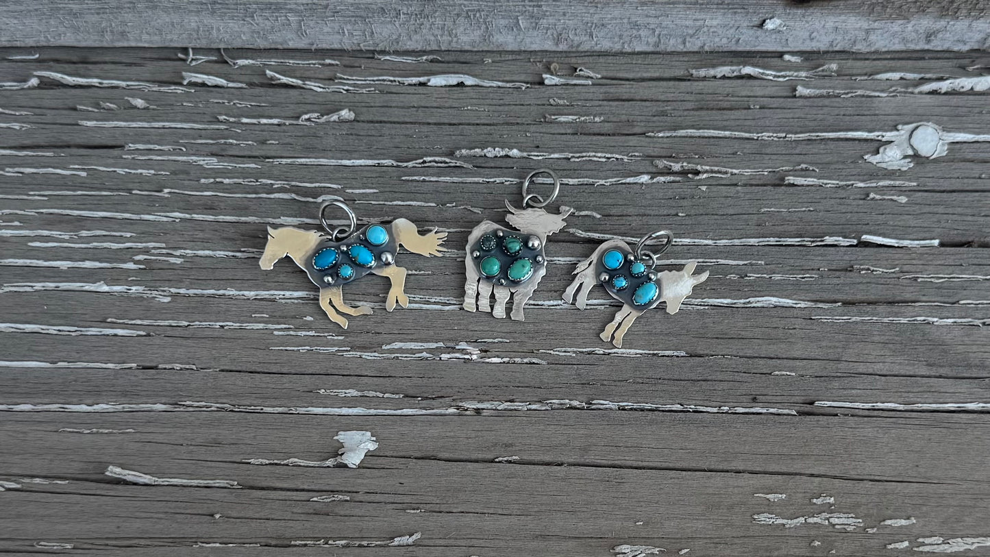 Small Critter Cutout Pendant