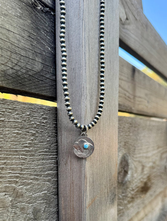 Buffalo Nickel Pendant