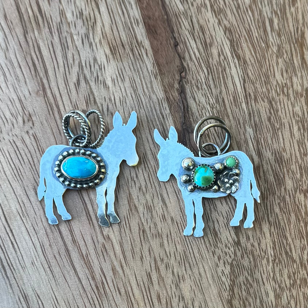 Large Standing Donkey Pendant