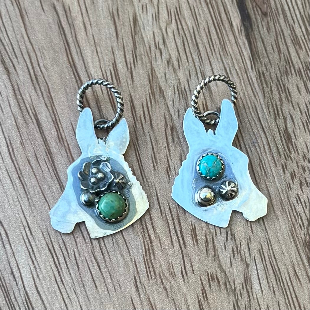 Small Donkey Head Pendant