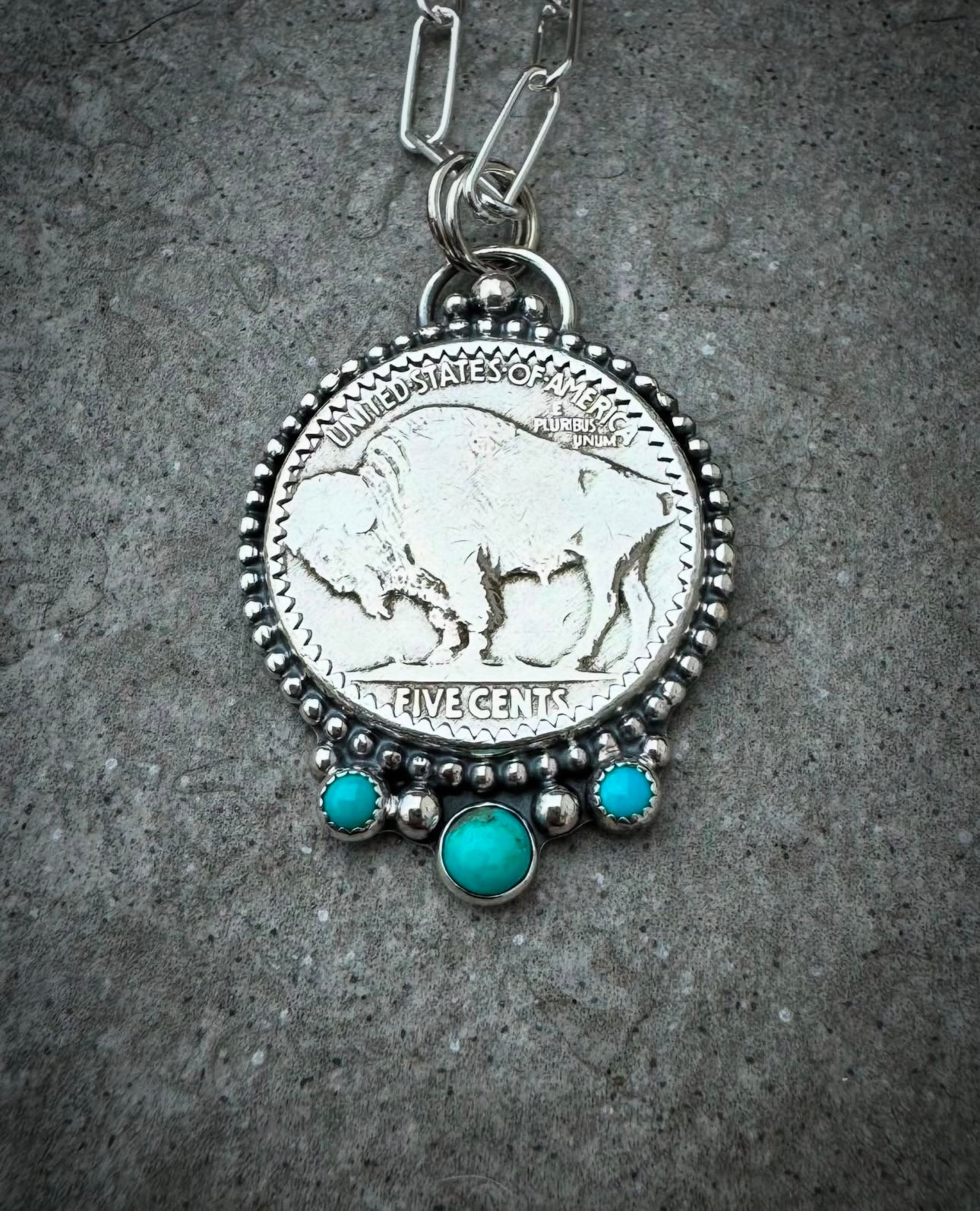 Buffalo Nickel Pendnat